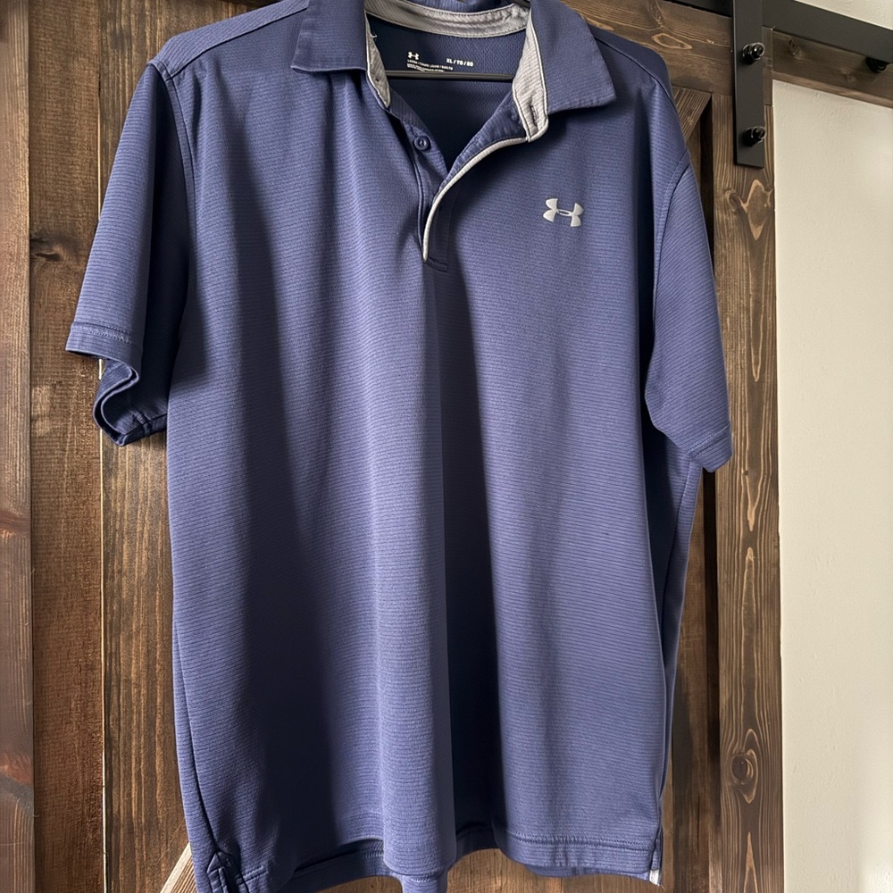 Under Armour Blue Performance Polo Shirt